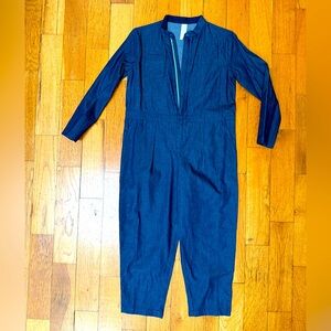 Tia CIBANI denim jumpsuit size 7/8
